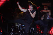 Ricky Martin atuou no MEO arena, com segurança reforçada