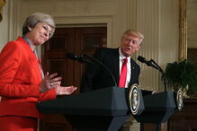 Donald Trump e Theresa May