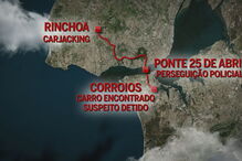 Corroios, Mercedes, Hospital Garcia de Orta, Seixal, Santa Marta do Pinhal, Estrada Marquês de Pombal, A2, AMG, Sintra, GNR, PSP, Rinchoa, A45, Fertagus, Sul, crime, lei e justiça, polícia