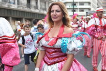 Sílvia Rizzo, madrinha da marcha da Penha de França
