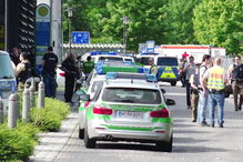 Polícia montou grande operação junto à estação de metro onde aconteceu o tiroteio