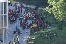 Edifício Grenfell, em Londres, ficou totalmente destruído