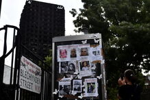 Torre Grenfell após incêndio