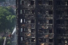 Torre Grenfell após incêndio