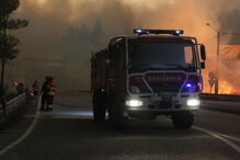 Mais de 300 bombeiros estão a combater as chamas