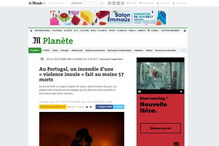 Meios de comunicação social de todo o mundo destacam incêndio em Pedrógão Grande