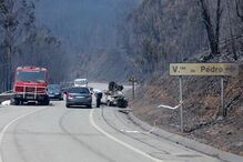 Muitos corpos foram encontrados dentro de carros. Vítimas tentavam fugir quando foram cercadas pelo fogo