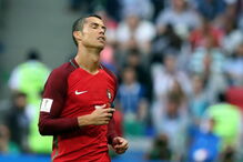 Cristiano Ronaldo em ação contra o México