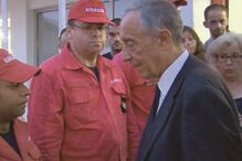 Marcelo visitou o quartel de Castanheira de Pera e consolou operacionais