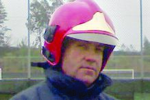 O bombeiro Fernando Tomé (pai)