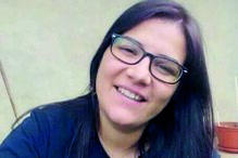 A bombeira Filipa Rodrigues