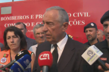 Marcelo lamenta a morte de bombeiro