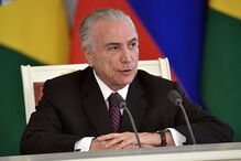 Michel Temer encontrou-se com Vladimir Putin na Rússia