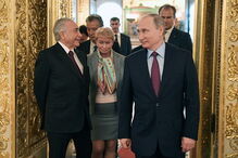 Michel Temer encontrou-se com Vladimir Putin na Rússia