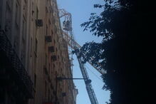  Grua caiu na Avenida António Augusto Aguiar