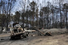 Chamas deixaram um rasto de destruição e semearam a pobreza 