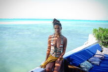 Rita Pereira de férias na Tanzânia com o namorado, Guillaume Lalung