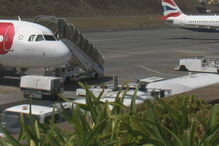 Aeroporto Internacional da Madeira, Santa Cruz, Lusa, Europa, Porto Santo, Lisboa, Londres, meteorologia, economia, negócios e finanças, transportes, aviação