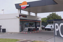 Bomba de gasolina atacada em Espinho