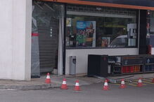 Bomba de gasolina atacada em Espinho