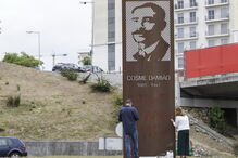 Inscrições no monumento a Cosme Damião foram removidas