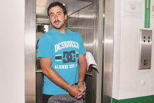 Gilberto Soares no Tribunal de Instrução Criminal 