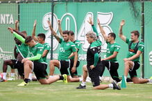 Plantel do Sporting, muito incompleto, regressou ontem ao trabalho   