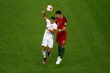 Portugal e Chile defrontaram-se no Arena Kazan, numa partida a contar para a Taça das Confederações