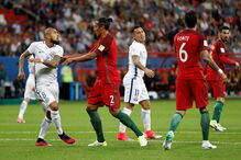 Portugal e Chile defrontaram-se no Arena Kazan, numa partida a contar para a Taça das Confederações	
