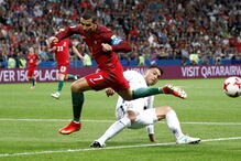 Portugal e Chile defrontaram-se no Arena Kazan, numa partida a contar para a Taça das Confederações	