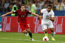 Portugal e Chile defrontaram-se no Arena Kazan, numa partida a contar para a Taça das Confederações	