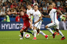 Portugal e Chile defrontaram-se no Arena Kazan, numa partida a contar para a Taça das Confederações