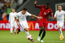 Portugal e Chile defrontaram-se no Arena Kazan, numa partida a contar para a Taça das Confederações