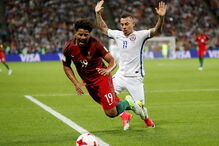 Portugal e Chile defrontaram-se no Arena Kazan, numa partida a contar para a Taça das Confederações