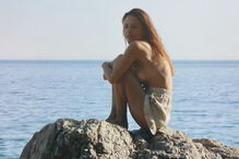 A modelo Helena Coelho