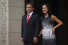 Ontalla Humala, ex-presidente do Peru, e a mulher, Nadine Heredia