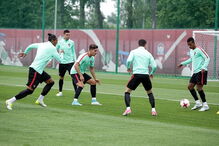 Treino da Seleção Nacional