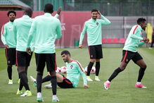 Treino da Seleção Nacional