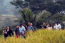 Família Obama de férias na Indonésia