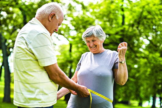 Com o avançar da idade, o metabolismo fica mais lento e é cada vez mais difícil perder peso  