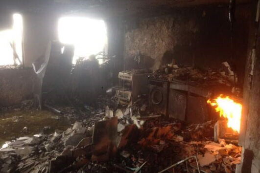 Imagens captadas dentro da torre mostram destruição causada pelo fogo