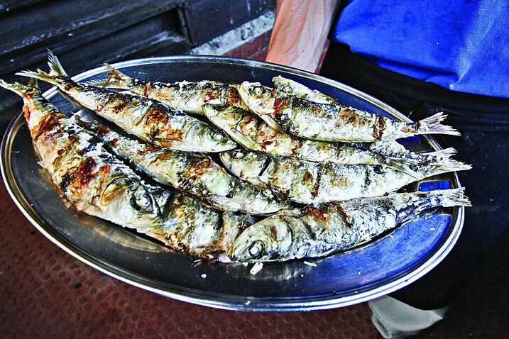 Sardinha 'boa e gordinha' atinge preços máximos pelos Santos Populares