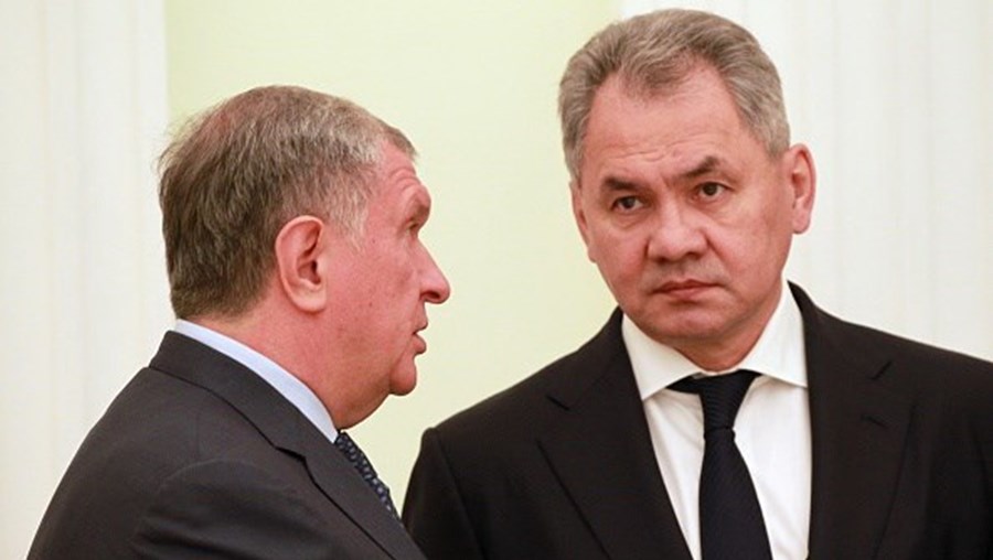 O ministro da Defesa da Rússia, Sergei Shoigu