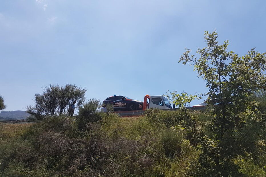 Carro roubado foi encontrado na A24