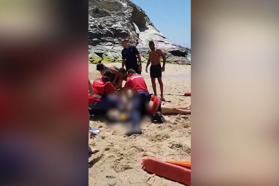 Equipas de socorro recuperaram os sinais vitais da vítima no areal da praia do Banho, ao longo de mais de duas horas de manobras de reanimação. A vítima acabou por não resistir aos ferimentos e o óbito acabou por ser confirmado no hospital de Santiago do Cacém