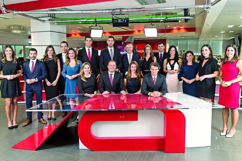Os principais rostos da informação da CMTV, canal que lidera a TV por cabo em Portugal há cinco meses consecutivos
