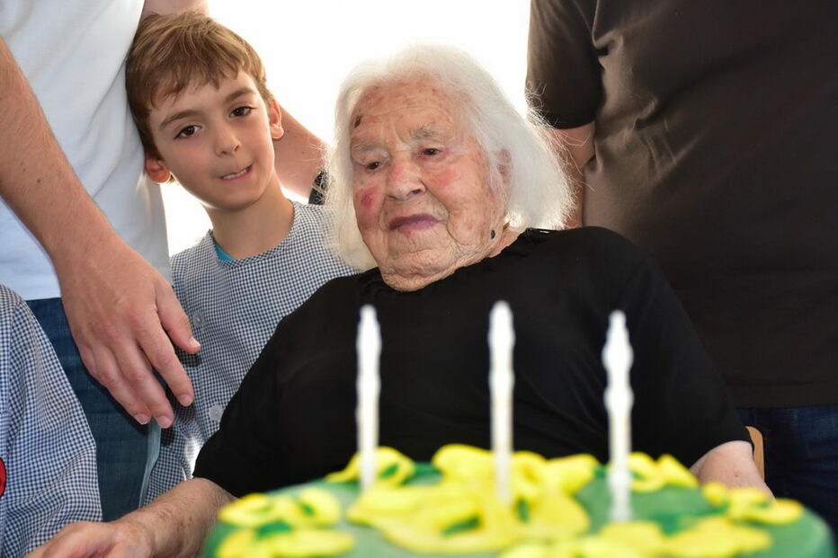 Iria apagou as velas aos 103 anos