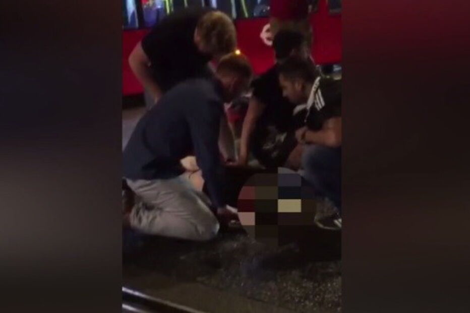 Civis tentam salvar vítima