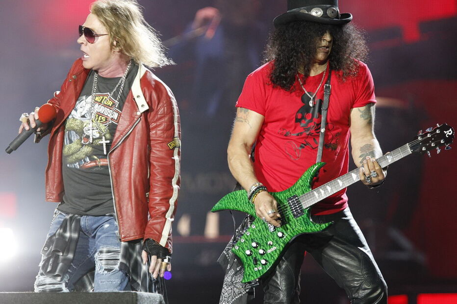 Aos 55 anos, Axl Rose mostrou na última sexta-feira que continua em forma   