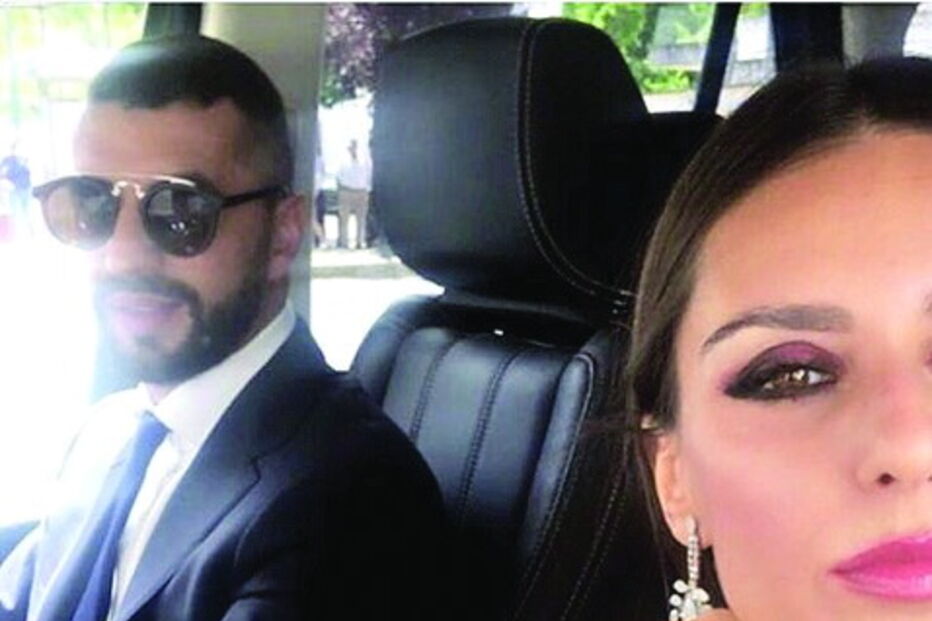 Pizzi e Maria Luís batizaram ainda o filho na cerimónia, que contou com vários futebolistas